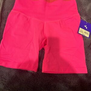 JoyLab Women's Vibrant Pink Bike Shorts